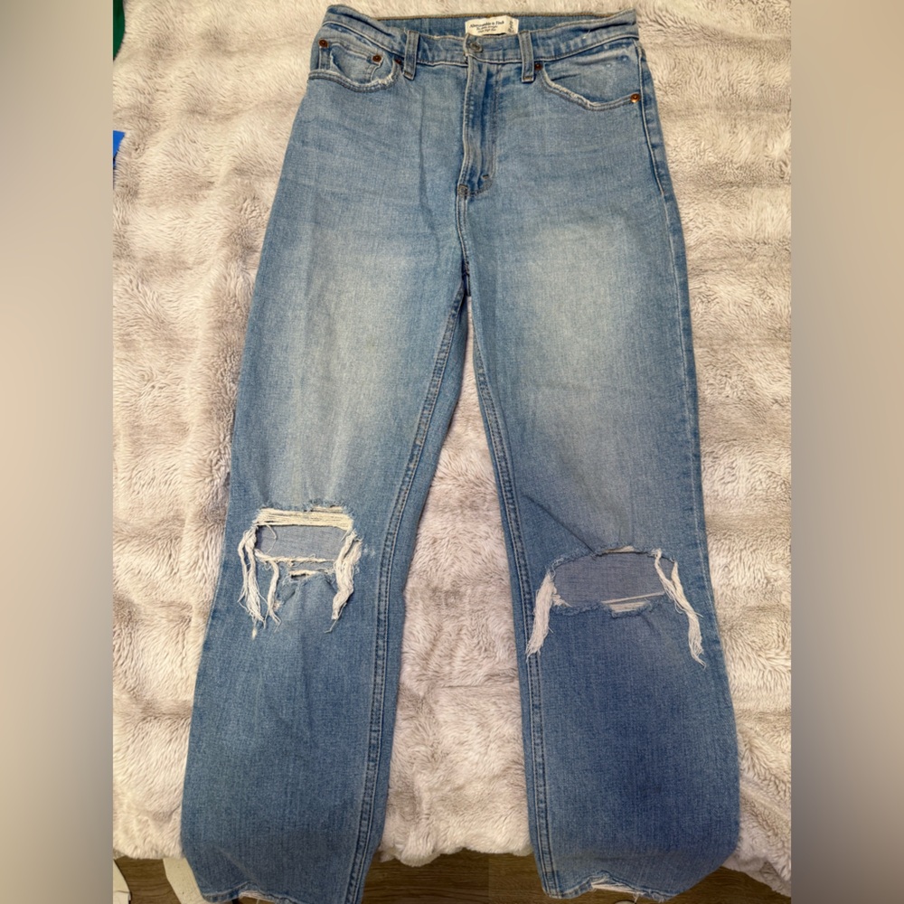 Abercrombie & Fitch Light Blue Denim Jeans
